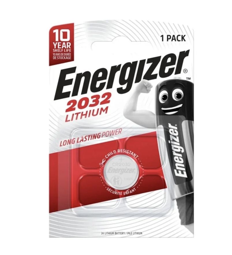 Energizer LITHIUM CR2032 Battery - Single