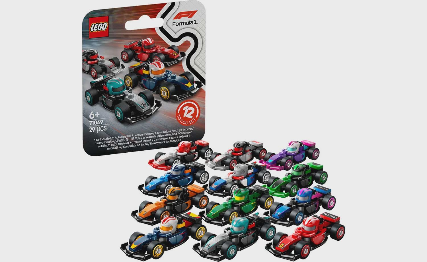 71049 | LEGO® Minifigures F1® Collectible Race Cars
