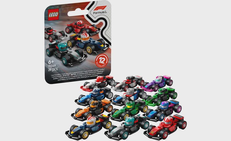 71049 | LEGO® Minifigures F1® Collectible Race Cars