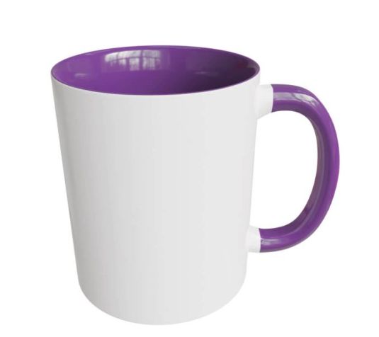 Sublimation Mug ( Two Tone ) Purple Single