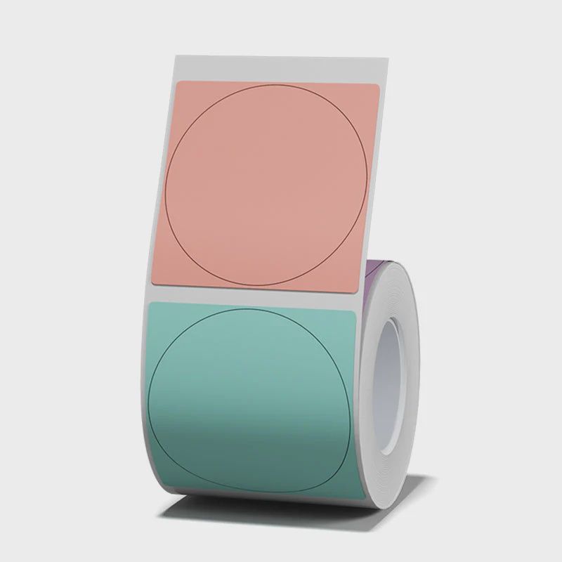Niimbot - B1 / B21 / B3S - T41*41mm - 175 Round Thermal Labels - Multi-Colour Design