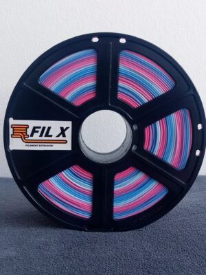 FIL X PLA Unicorn (Fucshia, White and Blue) 1.75mm 1kg