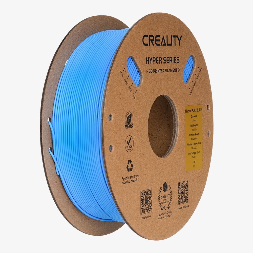 Creality Hyper PLA High-Speed Blue Filament 1Kg