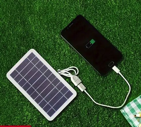 Portable Solar Charger 1pc 5V 2W