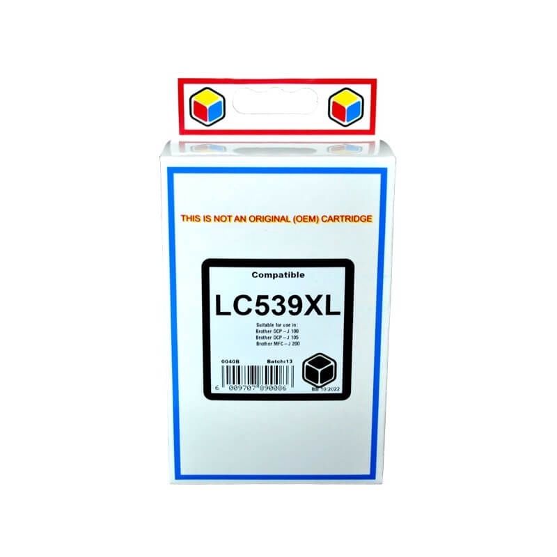 Brother LC 539 XL Black  Ink Compatible