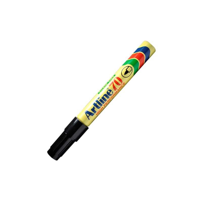 Marker Permanent Artline, Colour: Black, Type: EK70 Bullet