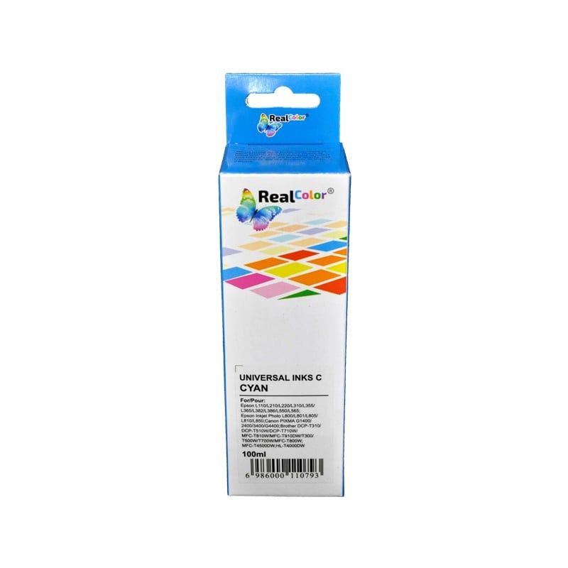 Universal Refill Kit, Colour: Cyan, Quantity: 100ml