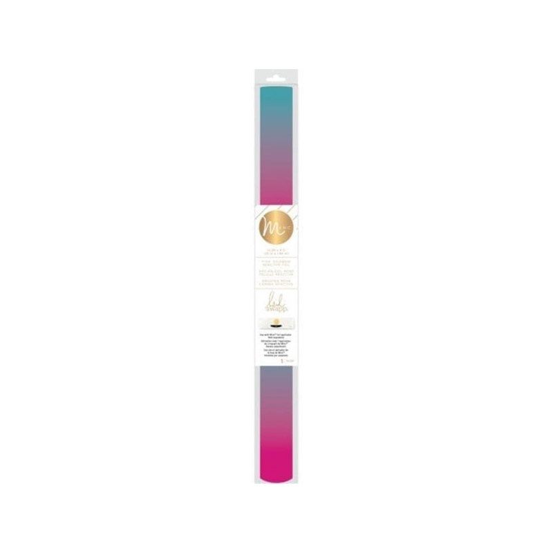 Heat Activated Foil, Colour: Pink Rainbow