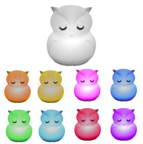 Volkano Lumo Colour Changing Light Series, Shape: Owl
