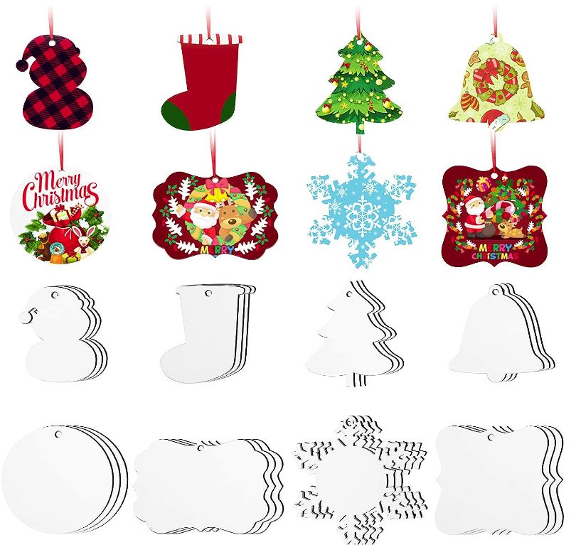 Blank Sublimation MDF Ornaments (1 Piece), Type: Christmas Tree