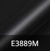 Vinyl ( HEXIS ) Ecotac E3000 Series - Matt, Colour: E3889M - Coal Black