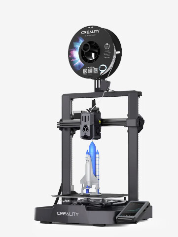 Creality Ender 3 V3 KE 3D Printer – Klipper Firmware, Auto Calibration, High-Speed Direct Drive