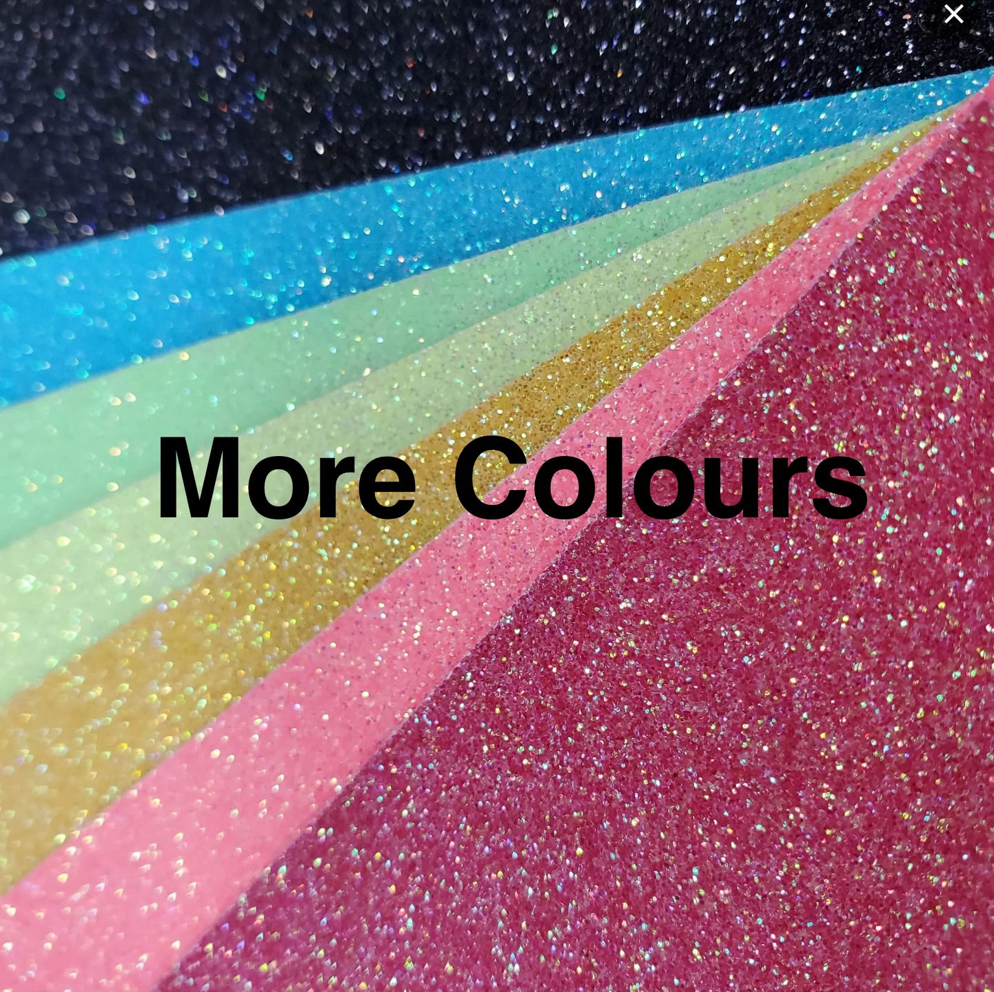 Heatflex (HTV) Glitter - 300 x 500mm
