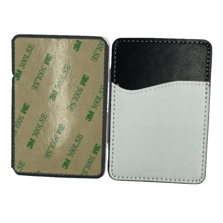 Sublimation Card Holder - Phone Sleeve, Colour: Black