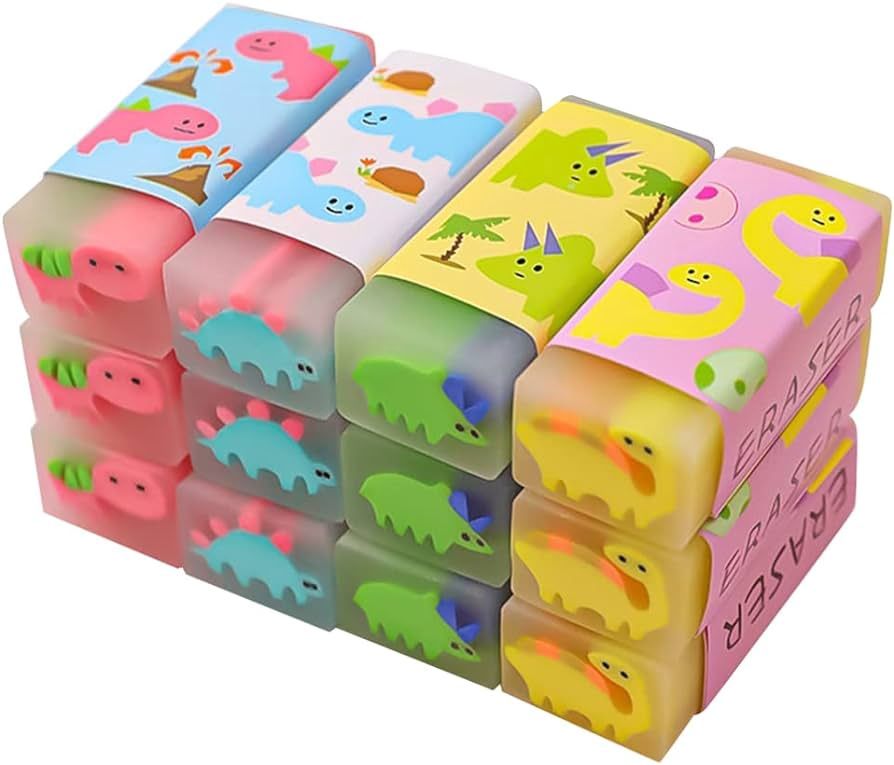 Cartoon Erasers, Type: Dinosaur