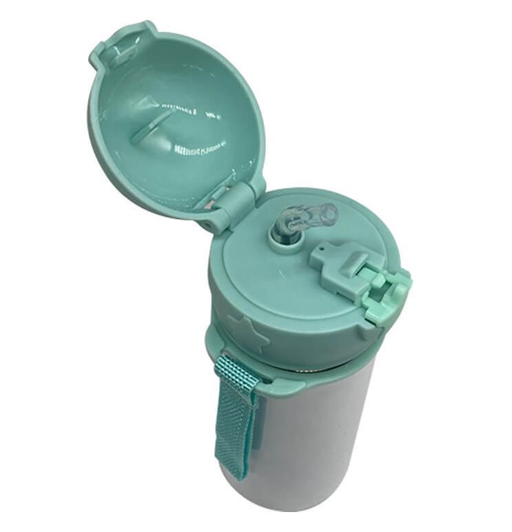 Sublimation Buddy Sippy Cup - Stainless Steel, Colour: Green