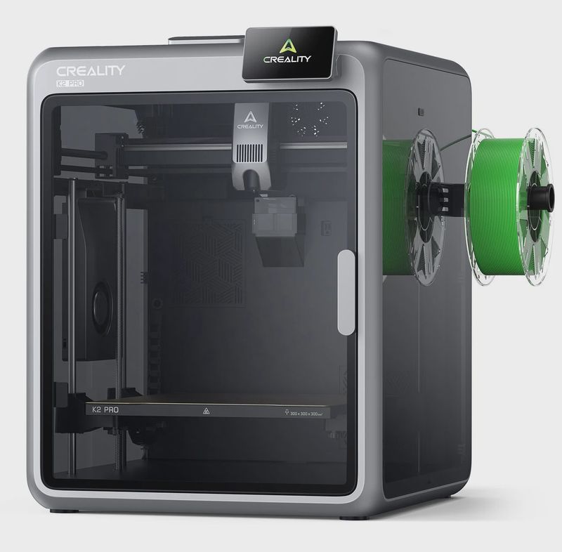 Creality K2 Pro 3D Printer – High-Speed CoreXY FDM Printer with AI Cameras, Auto Leveling, and Enclosed Chamber (300×300×300 mm)