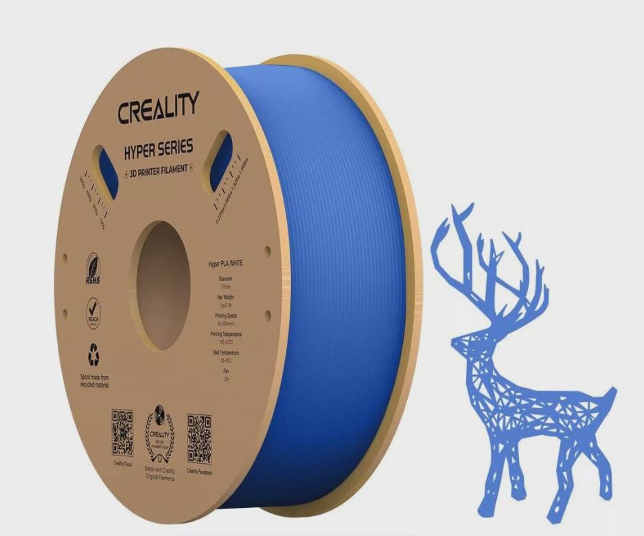 Creality Hyper PLA High-Speed Blue Filament 1Kg