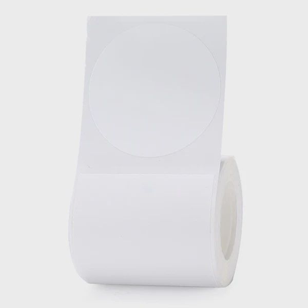 Niimbot - B1/B21/B3S/B4 Thermal Label - 50x50mm Round - 150 Labels Per Roll - White - NB226