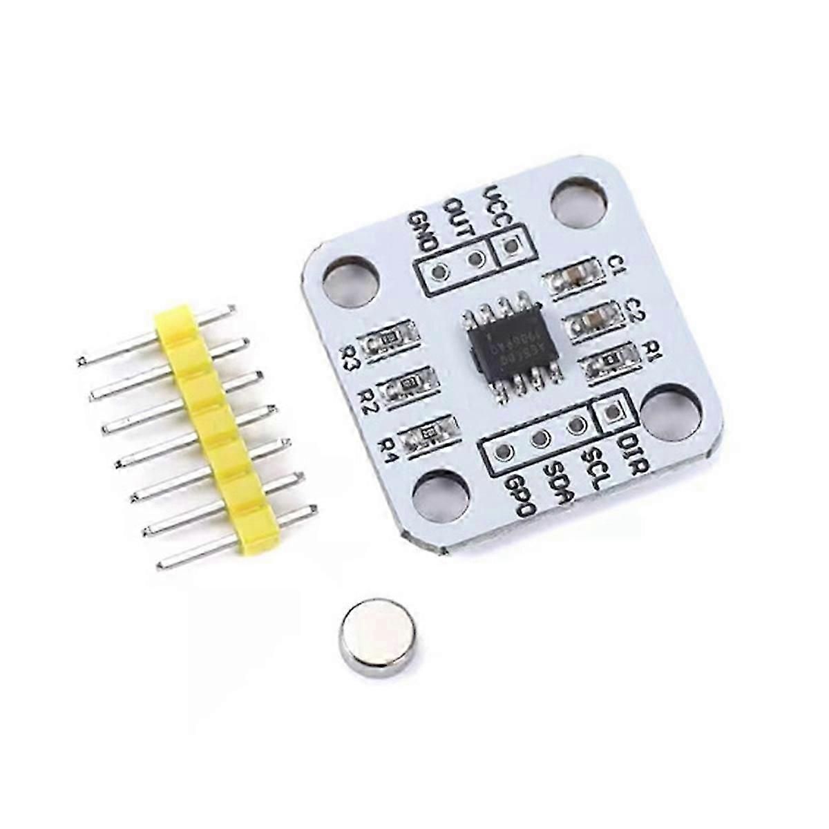 AS5600 -12-Bit High Precision Angle Sensor Module - 0-360° Coverage
