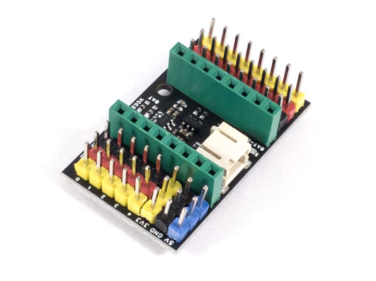 ESP32-C3 Super Mini Expansion Board – GPIO Breakout with Dual Power Rails &amp; LiPo Battery Connector