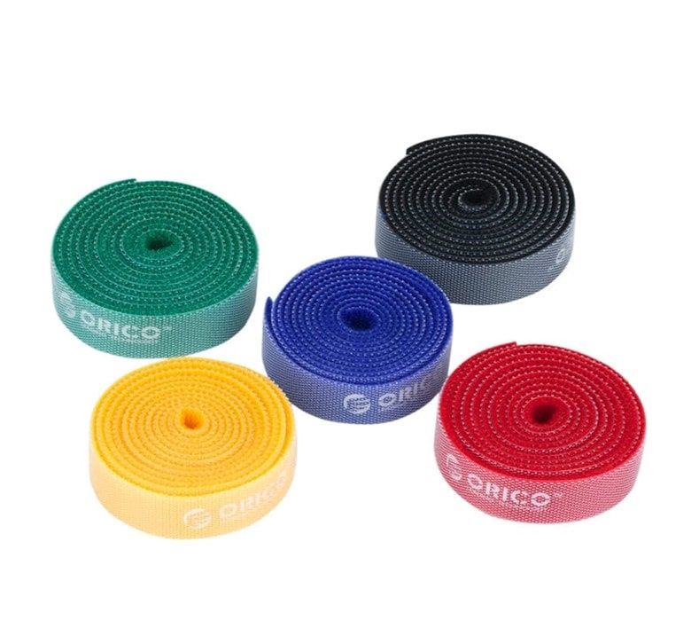 Hook Loop Cable Tie 1m - Pack Of 5