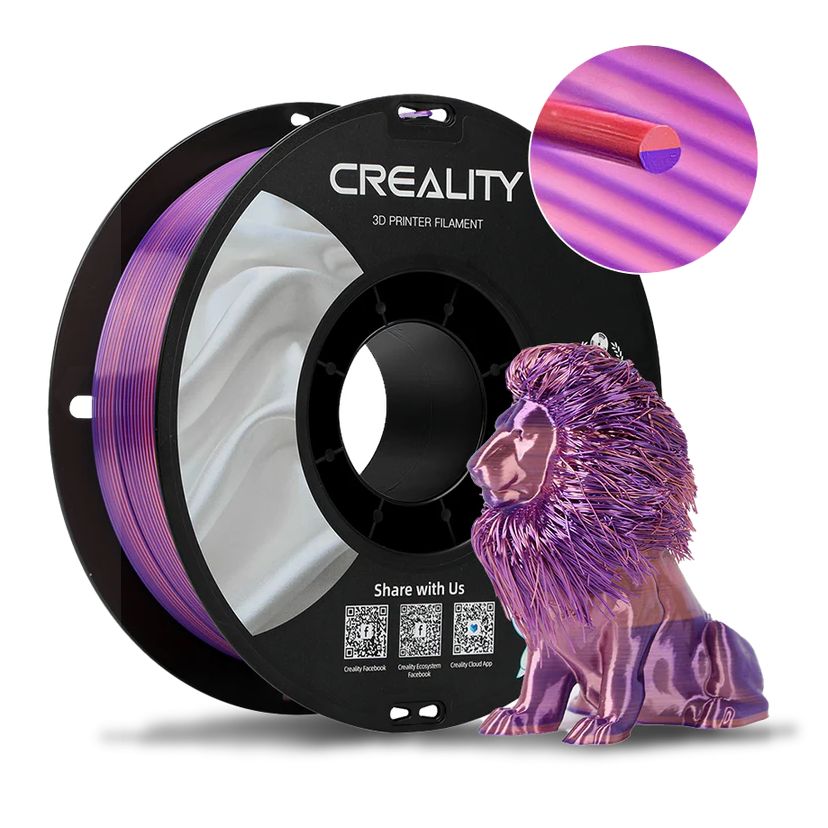Creality Dual Silk Filament Pink Purple - 1kg