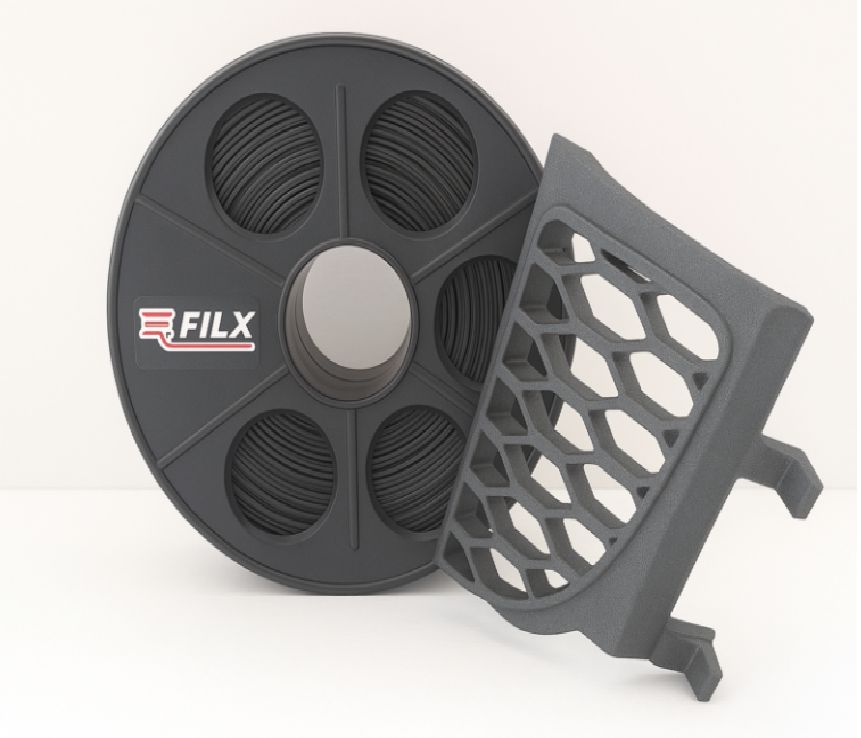 Filx PA6 GF NYLON 1KG - Black