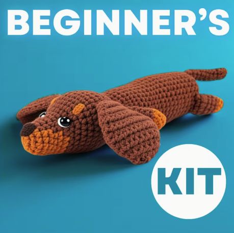 DIY Crochet Kit - Dachshund Dog
