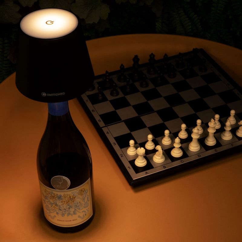 SWITCHED Sleek Series - Universal Rechargeable LED Bottle Lamp