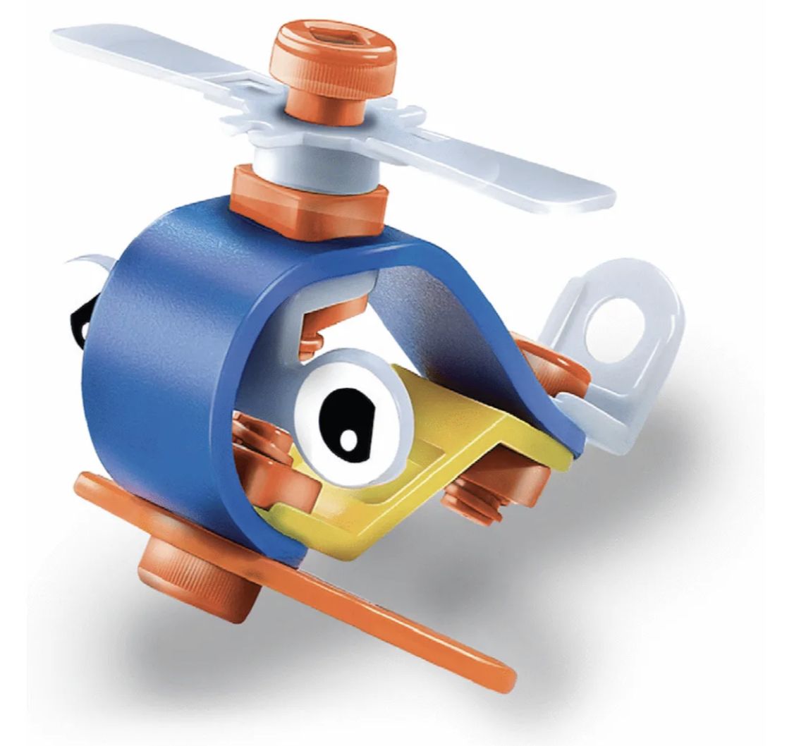 Edu-Matic Flexi Build Mini Kit - Helicopter - 14 pcs