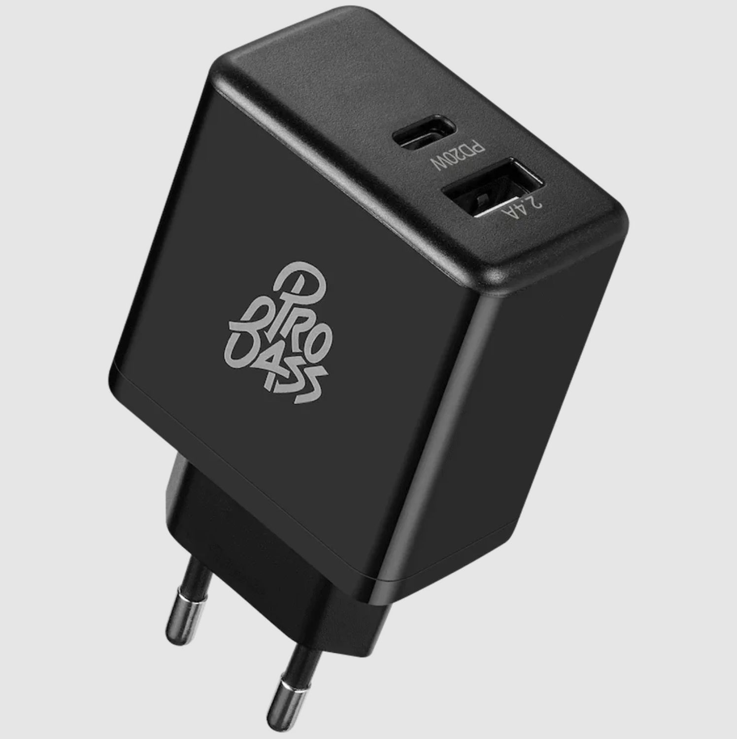 Pro Bass Dual USB + Type-C Wall Charger 32w