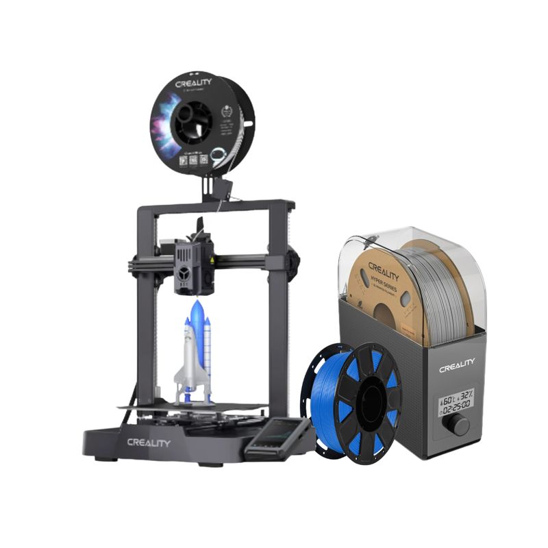 Creality Ender 3 V3 KE 3D Printer &amp; Dryer &amp; Filament Bundle