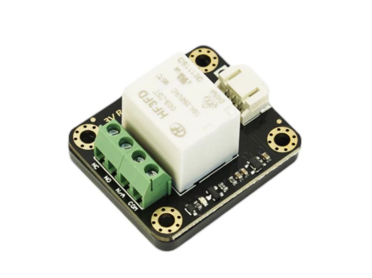 DFRobot Gravity Digital 10A Relay Module – 3.3V / 5V Compatible, Arduino &amp; Raspberry Pi Ready