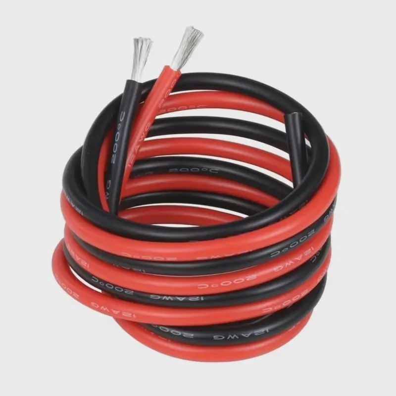 18awg 1m Red &amp; Black Parallel Silicon Wire