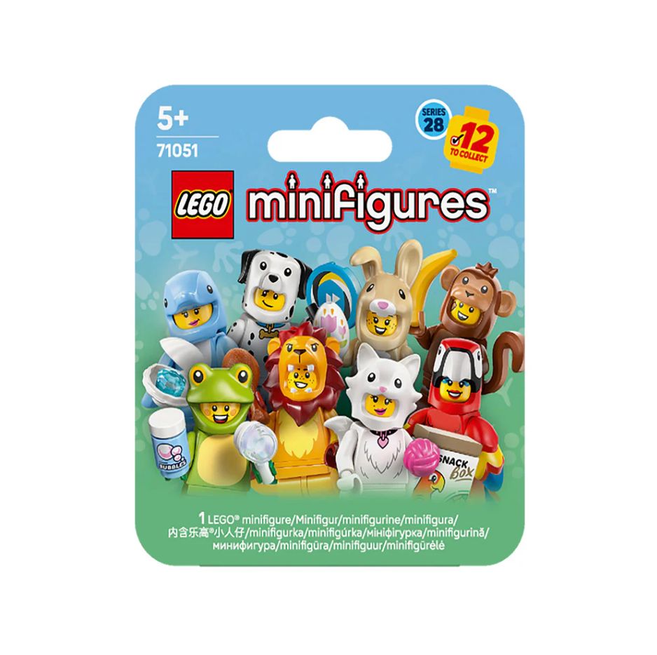 71051 | LEGO® Minifigures Animal Series 28 Mystery Box Toy (1 of 12 to Collect)