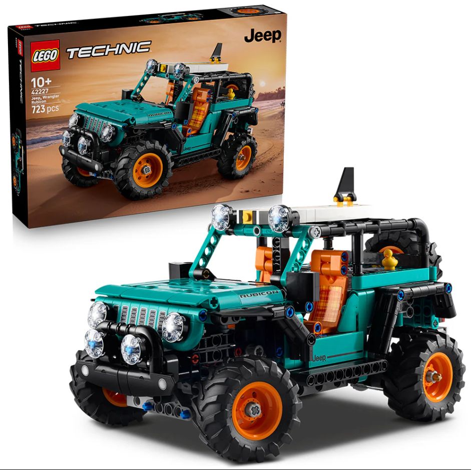 42227 | LEGO® Technic Jeep® Wrangler Rubicon SUV Building Kit