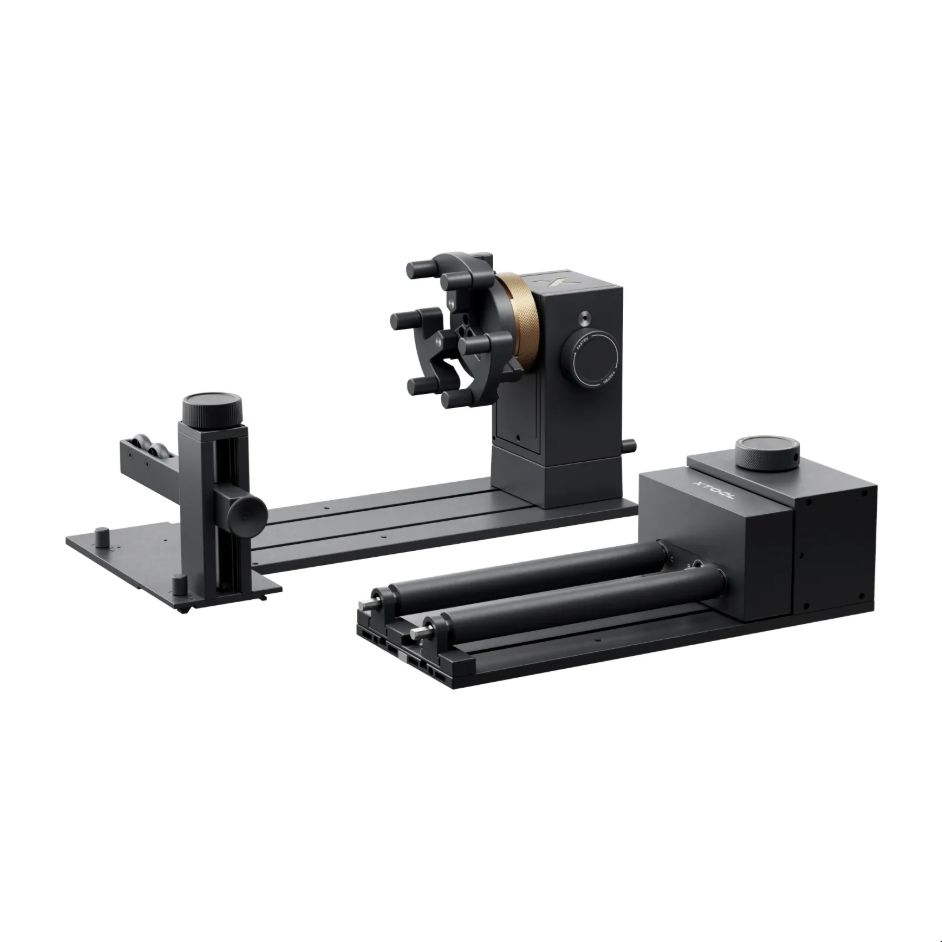 xTool RA3 rotary roller kit: The Intelligent Rotary that Masters Engraving on Rings, Tumblers &amp; Ornaments