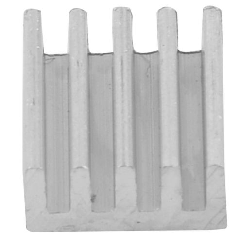 Aluminum Heatsink 9x9x5mm - IC/Chip Cooling with Thermal Tape (Pack of 5)