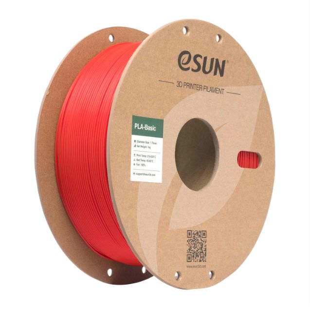 eSUN PLA BASIC - Fire Engine Red - 1.75 - 1kg Filament