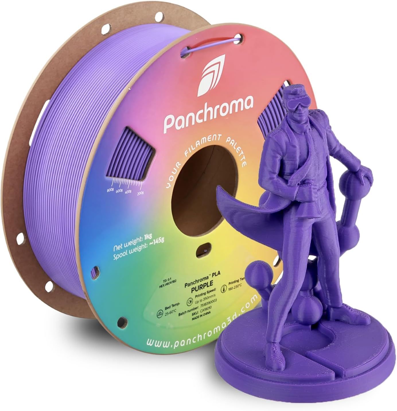 Panchroma Basic PLA Purple - 1.75mm 1kg