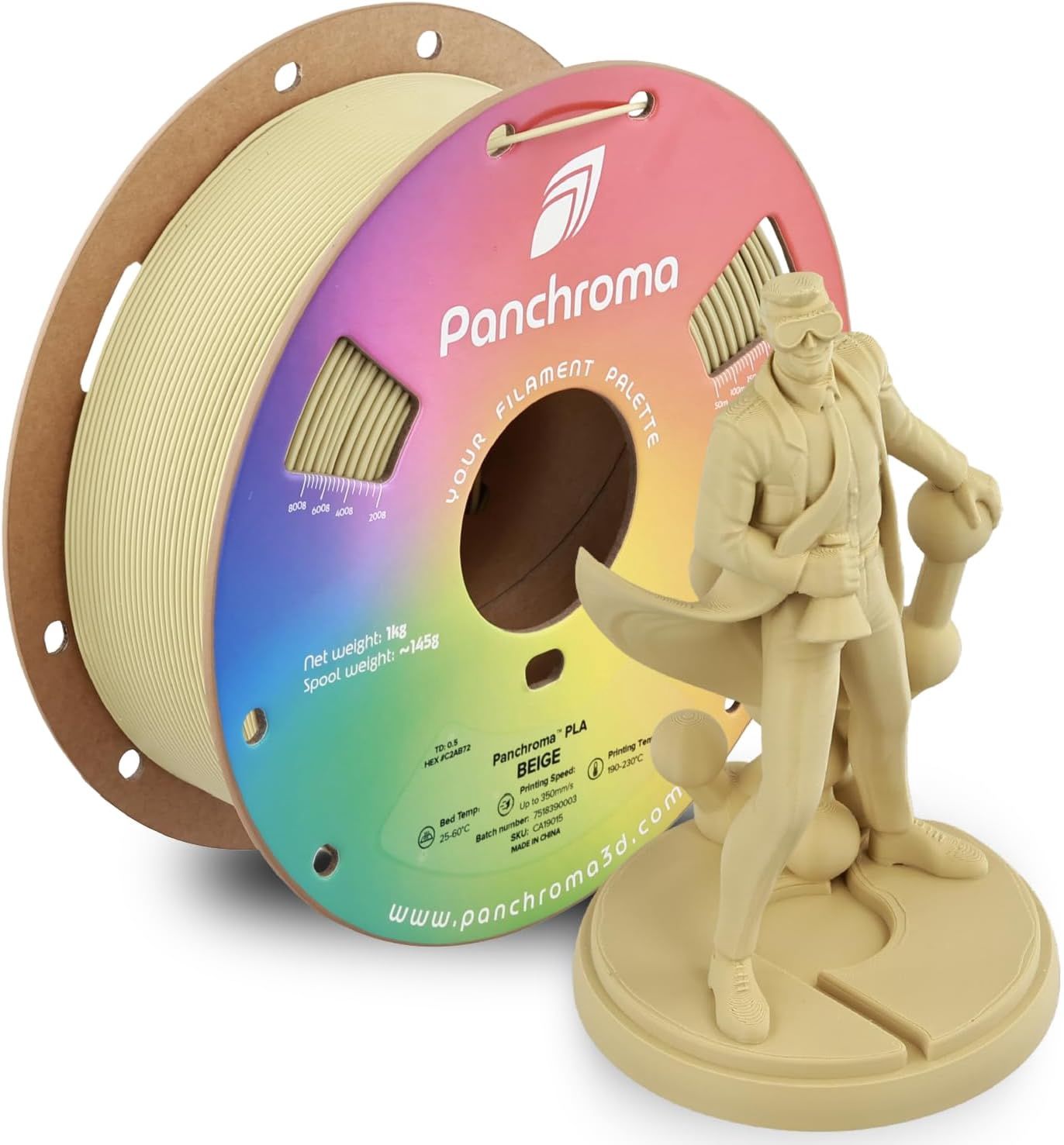Panchroma Basic PLA Beige - 1.75mm 1kg