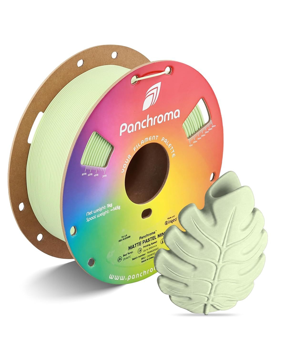 Panchroma All Matte PLA Pastel Mint - 1.75mm 1kg