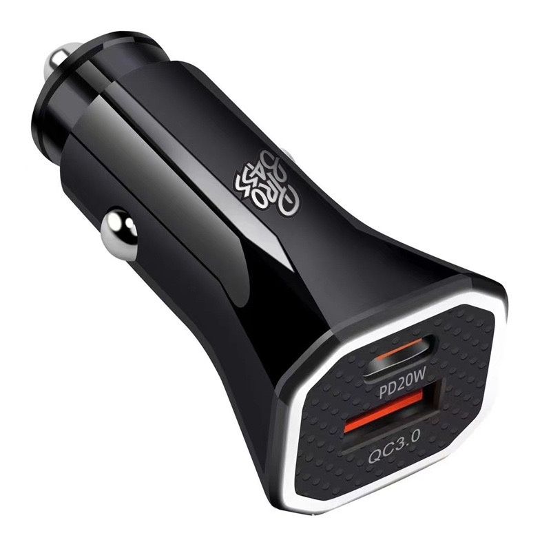 Pro Bass Dual USB + Type-C Car Charger 48w