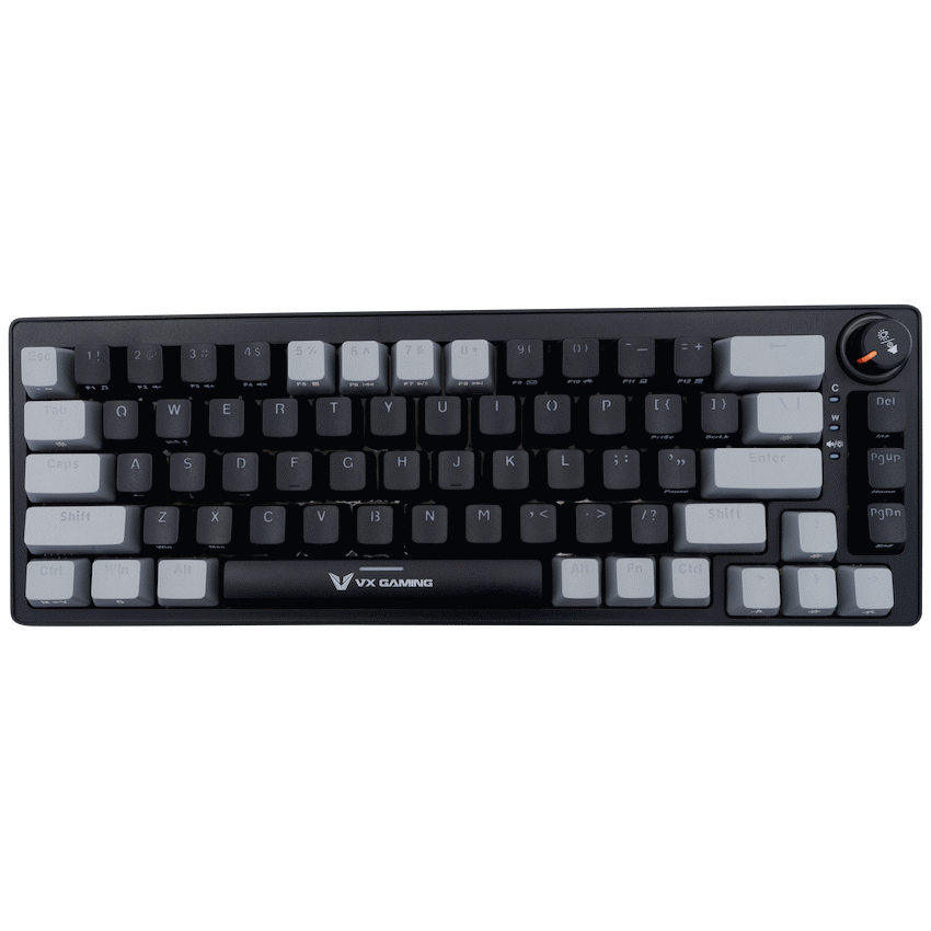 VX Gaming Sun-Wukong RGB Hot Swappable Mechanical Keyboard (Black/Grey)