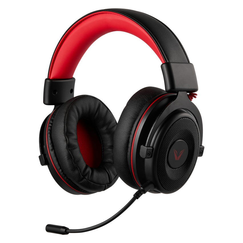 VX Gaming Gamer Zone '' series Pro Gaming Headset - Black &amp; Red