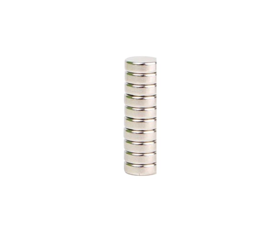 Magnets 6mm x 2mm - Round - Pack of 10