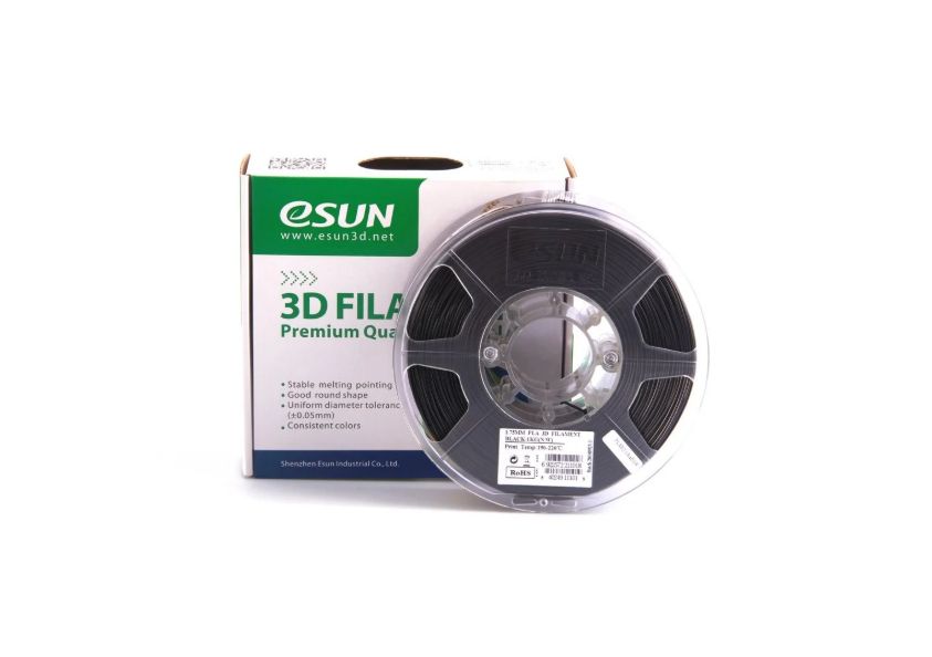 eSun eLastic Filament 1.75mm - Black (TPE-83A) - 1kg