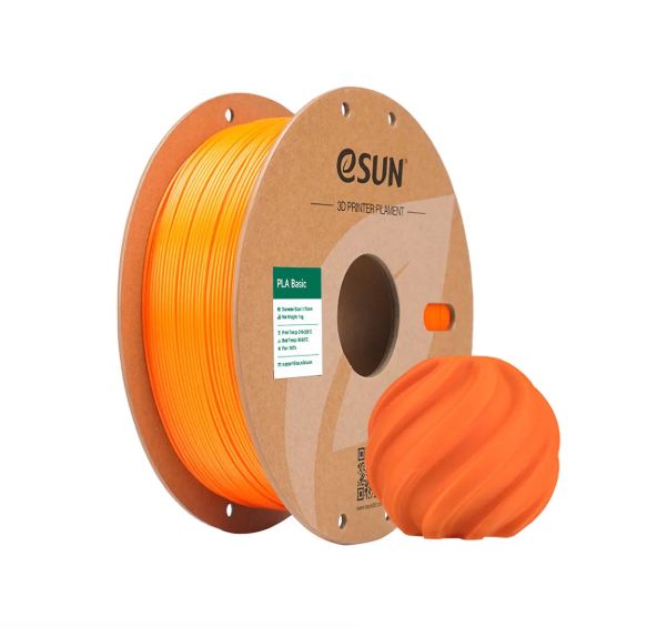 eSUN PLA BASIC - Orange - 1.75 - 1kg Filament