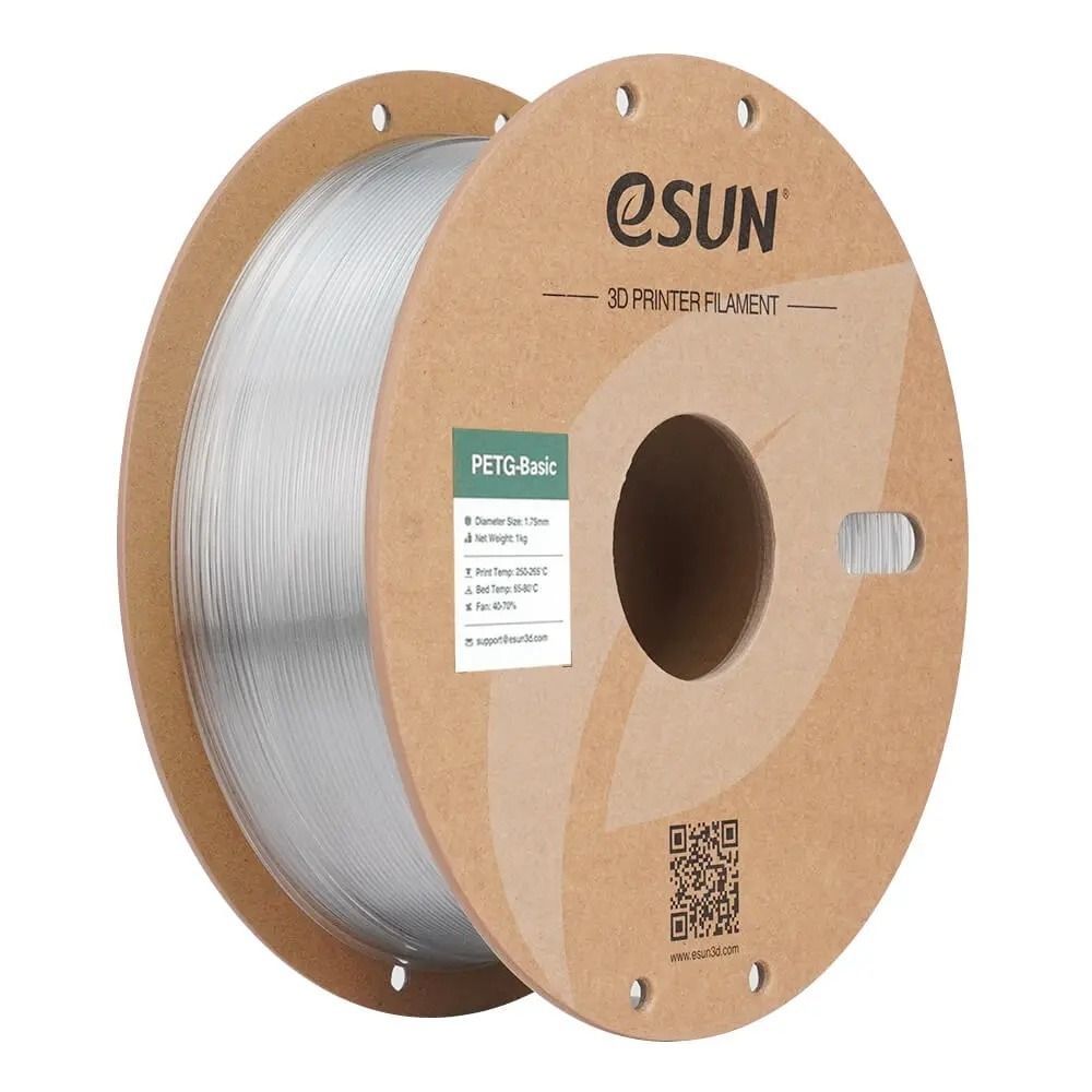 eSUN PETG BASIC - Clear - 1.75 - 1kg Filament